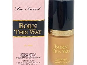 Too Faced Born This Way Medium-to-Full Coverage Foundation in Light Beige 1 OZ