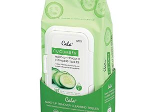Cala Cucumber make-up remover cleansing tissues 60 count