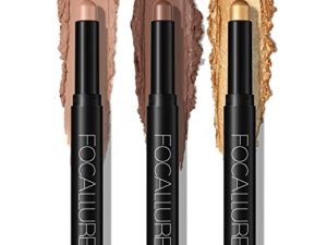 FOCALLURE 3PCS Cream Eyeshadow Stick Sets
