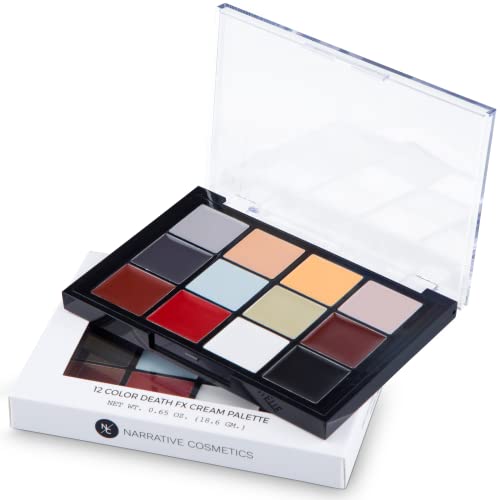 Narrative Cosmetics 12-Color Death FX Cream Palette Narrative Cosmetics 12-Color Death FX Cream Palette