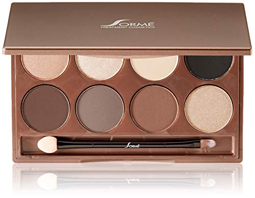 Sorme Cosmetics Accented Hues Eyeshadow Palette in Warm (0.64oz) | 8 Pans of Metallic Sorme Cosmetics Accented Hues Eyeshadow Palette in Warm (0.64oz) | 8 Pans of Metallic