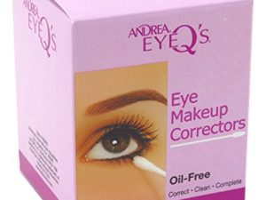 Andrea Eye Q's Eye Make-Up Correctors Swabs 50 Count (2 Pack)