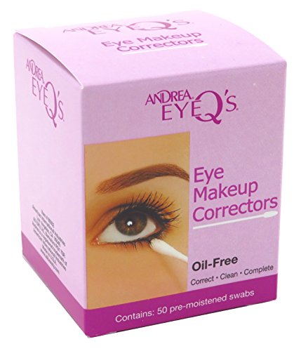 Andrea Eye Q's Eye Make-Up Correctors Swabs 50 Count (2 Pack) Andrea Eye Q's Eye Make-Up Correctors Swabs 50 Count (2 Pack)