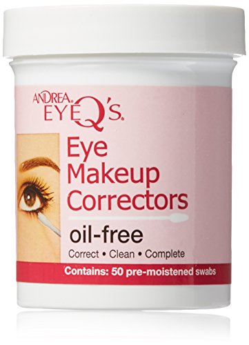 Andrea Eyeq's Oil-free Eye Make-up Correctors Pre-moistened Swabs Andrea Eyeq's Oil-free Eye Make-up Correctors Pre-moistened Swabs