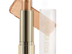 Boobeen Highlight and Glow Stick Shimmer Cream Makeup Contour Stick Highlighter Bronzer Stick Waterproof Long-lasting Face Glitter Highlighter Makeup Stick