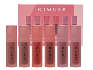 KIMUSE Water Gel Lip Tint 6 Colors Set