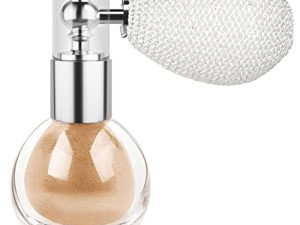 Glitter Body Spray Face Hair Highlighter Spray Shimmer High Gloss Powder Sparkle Makeup Cosmetic (02# Champagne)
