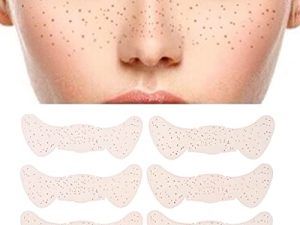 Frecklyz Waterproof Freckles - Pack of 6 Temporary Tattoo Face Stickers - Natural Looking Fake Tattoos Freckle Patch - Waterproof Makeup Accessories for Women