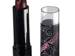 Bloody Mary Lipstick Professional Hollywood Makeup Quality -Creamy & Long Lasting – Fashionable Eccentric Gothic Style - Ideal For Halloween - Unique Color & Rich Pigment (Blood Red)