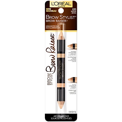 L'Oreal Paris Cosmetics Stylist Brow Raiser Highlighter Duo L'Oreal Paris Cosmetics Stylist Brow Raiser Highlighter Duo
