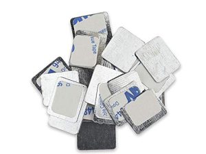 TUOKING 50Pcs Square Metal Stickers for Magnetic Makeup Palette