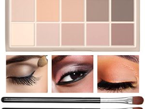 10 Colors Eyeshadow Palette Matte Nude Shimmer Matte Eye Makeup Palette