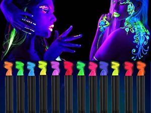 12 Colors Glow Face Body Paint