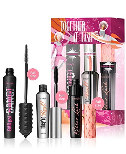 Benefit Cosmetics Mascara 3 Piece Full Size Set $72 Value They're Real Bad Girl Bang Roller Lash Set Together At Last Benefit Cosmetics Mascara 3 Piece Full Size Set $72 Value They're Real Bad Girl Bang Roller Lash Set Together At Last