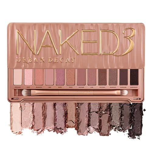 Urban Decay Naked Eyeshadow Palette - Richly Pigmented & Ultra Blendable Mattes and High-Shine Shimmers - Up to 12 Hour Wear - Perfect for Travel Urban Decay Naked Eyeshadow Palette - Richly Pigmented & Ultra Blendable Mattes and High-Shine Shimmers - Up to 12 Hour Wear - Perfect for Travel