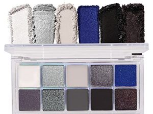 BINGBRUSH 10 Colors Black Smokey Eyeshadow Pallet