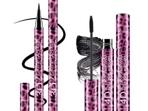 Matte Black Liquid Eyeliner - Long Lasting and Waterproof Sharp Felt Eye Liner Pen