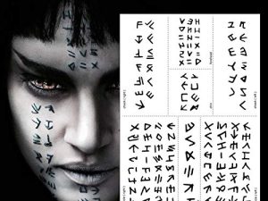 Greae The Mummy Halloween Scary Face Tattoo Temporary 2 Sheets Realistics Make Up For Costume Parties…