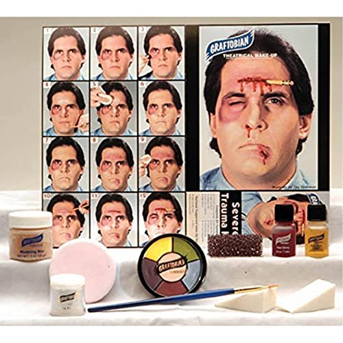 Graftobian Professional Severe Trauma Makeup Kit for Special Effects Graftobian Professional Severe Trauma Makeup Kit for Special Effects