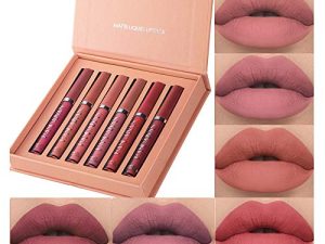 6Pcs Matte Liquid Lipstick Makeup Set