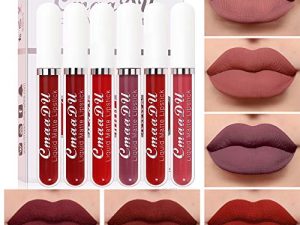 6Pcs Matte liquid lipstick Set