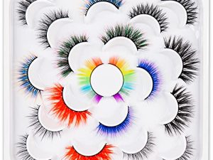 Colored Eyelashes & Colored Lashes & False Lashes