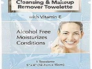 Cleansing and Makeup Remover Wipes with Vitamin E