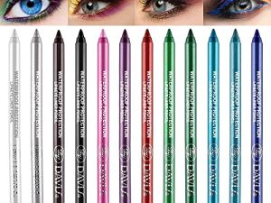 12 Colors Matte Eyeliner Pen Set