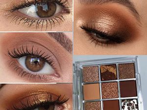 AMY'S DIARY Dark Brown EyeShadow Palette