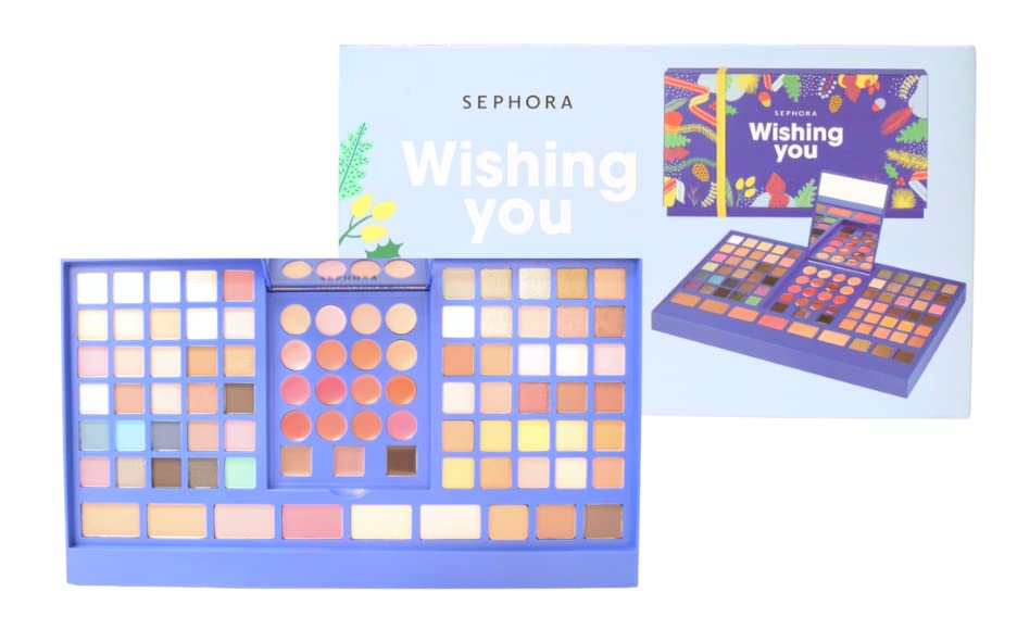 Sephora Collection Wishing You Blockbuster Multi-Use Makeup Palette 88 Shades - Highlighters Sephora Collection Wishing You Blockbuster Multi-Use Makeup Palette 88 Shades - Highlighters