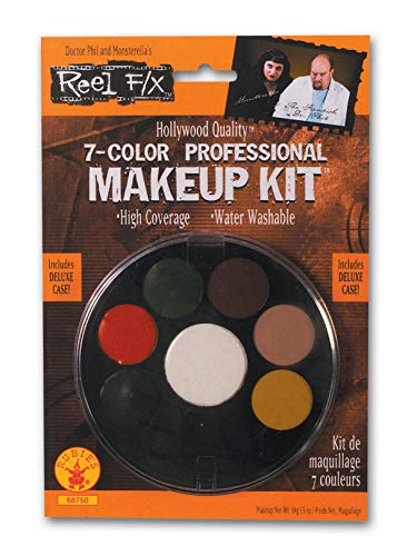 7 Color Professional Makeup Kit Reel F/X Halloween Costume Makeup 7 Color Professional Makeup Kit Reel F/X Halloween Costume Makeup