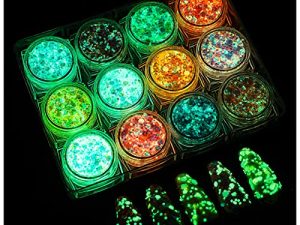 Glow in The Dark Body Face Glitter Gel