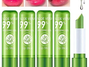 BKPPLZP 5 Pieces Aloe Vera Lipstick