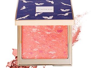 CATKIN Makeup Powder Blush Cheek Color Coral Pink Peach High Definition Natural Blusher C02