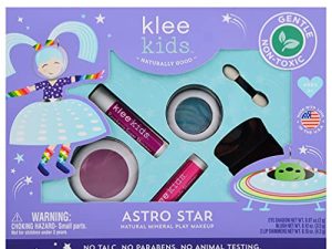 Klee Naturals Luna Star Naturals Klee Kids 4 PC Makeup Up Kits with Compacts (Astro Star)