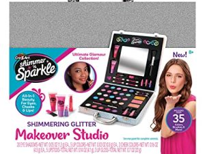 Shimmer 'n Sparkle Glitter Makeover Studio Beauty Kit – All-in-One Beauty for Eye