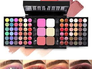 All In One Makeup Gift Kit,Professional 78 Colors Combination Palette Makeup Set for Women - 48 Eyeshadow