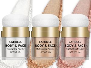 LATIBELL 3 Colors Highlighter Makeup Powder