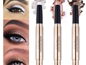 LOKFAR 3 PCS Eye-Shadow Stick Makeup Cosmetics Eye Brightener Stick