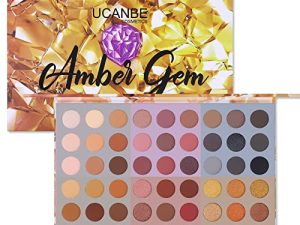 UCANBE 54 Colors Amber Gem Eyeshadow Palette