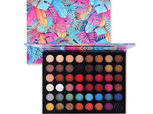 ONLYBETTER Eyeshadow Palette Glitter 48 Colors Bright Colorful Shimmer Eye Shadow Makeup Palette High Pigmented Metallic Color Eye Shadow Powder Easy To Blend Rainbow Sparkle Glitter Eyeshadow Pallet