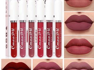 6Pcs Matte liquid lipstick Set