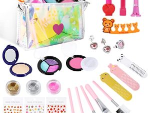 Faenmhovg Kids Makeup Kit for Girls
