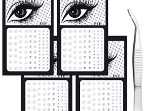 YNLJGC Face Gems Eye Jewels Rhinestones Gems Crystals Pearls Stickers Festival Diamonds for Face Makeup Euphoria Diamonds Hair Body Rhinestones Gems Jewels for Eyes Stickers Stick on Ladies Proms Decorations