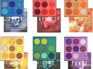 Docolor Gemstone Eyeshadow Palette 54 Colors Eye Shadow Matte Glitter Professional Makeup Eye Shadow Powder Long Lasting Waterproof Cosmetic Eye Shadow Palette