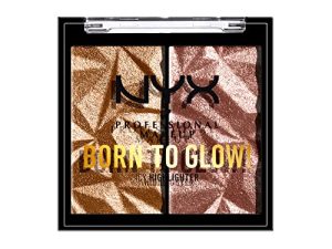 NYX PROFESSIONAL MAKEUP Born To Glow Icy Highlighter Duo - Bout The Bronze