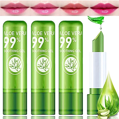 LZYLLS 4 Pack Aloe Vera Lipstick LZYLLS 4 Pack Aloe Vera Lipstick