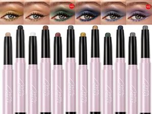 LuckNest 12Pcs Eyeshadow Stick Set