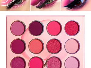 ecofavor Peach Pink Eyeshadow Palette