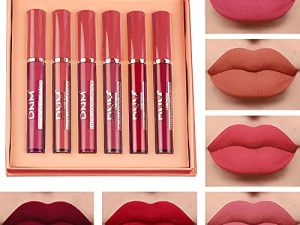6Pcs Matte Liquid Lipstick Set Lip Stain Makeup Kit